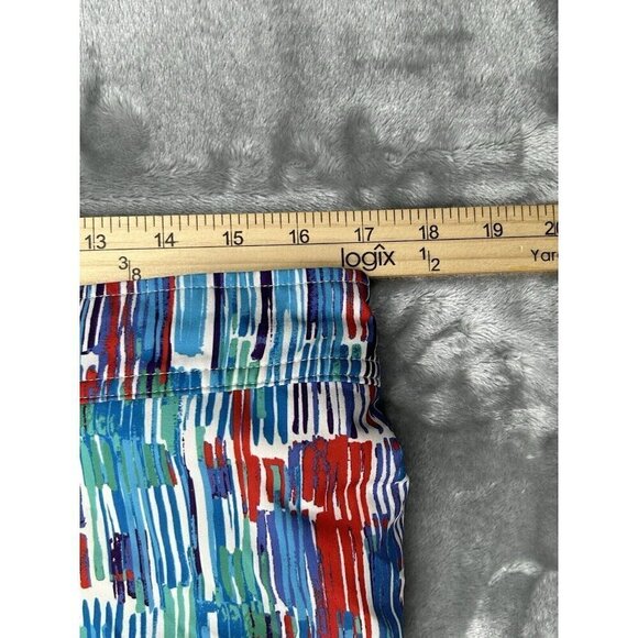 Johnnie-O Swim Trunks XL Amelia Laguna Blue Red Board Shorts Drawstring Beach - Picture 6 of 11